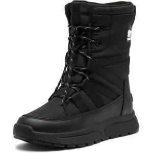Sorel Women’s Whitney III Tall Waterproof Winter Boot, Black/Black, 5
