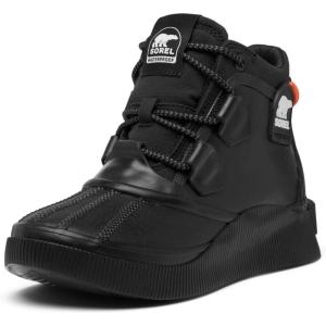 Sorel womens Out N About™ IV Splashy Wp(Black  Sea Salt)