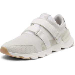 Womens Sorel Kinetic Lite Lace Up Walking Sneakers Outdoor(Per-white)