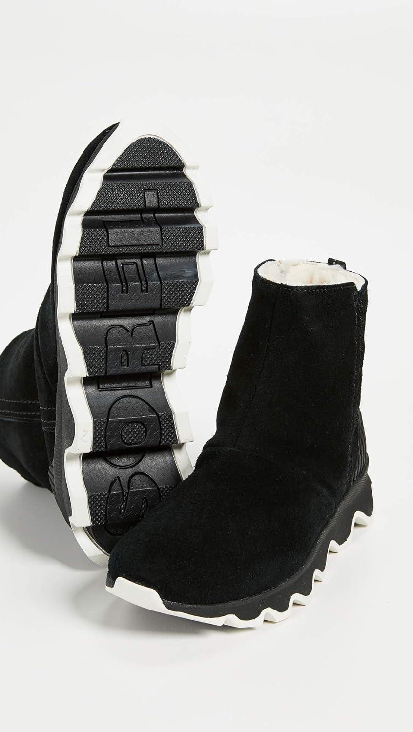 imageSorel Womens Kinetic Impact Waterproof Short BootBlack Sea Salt