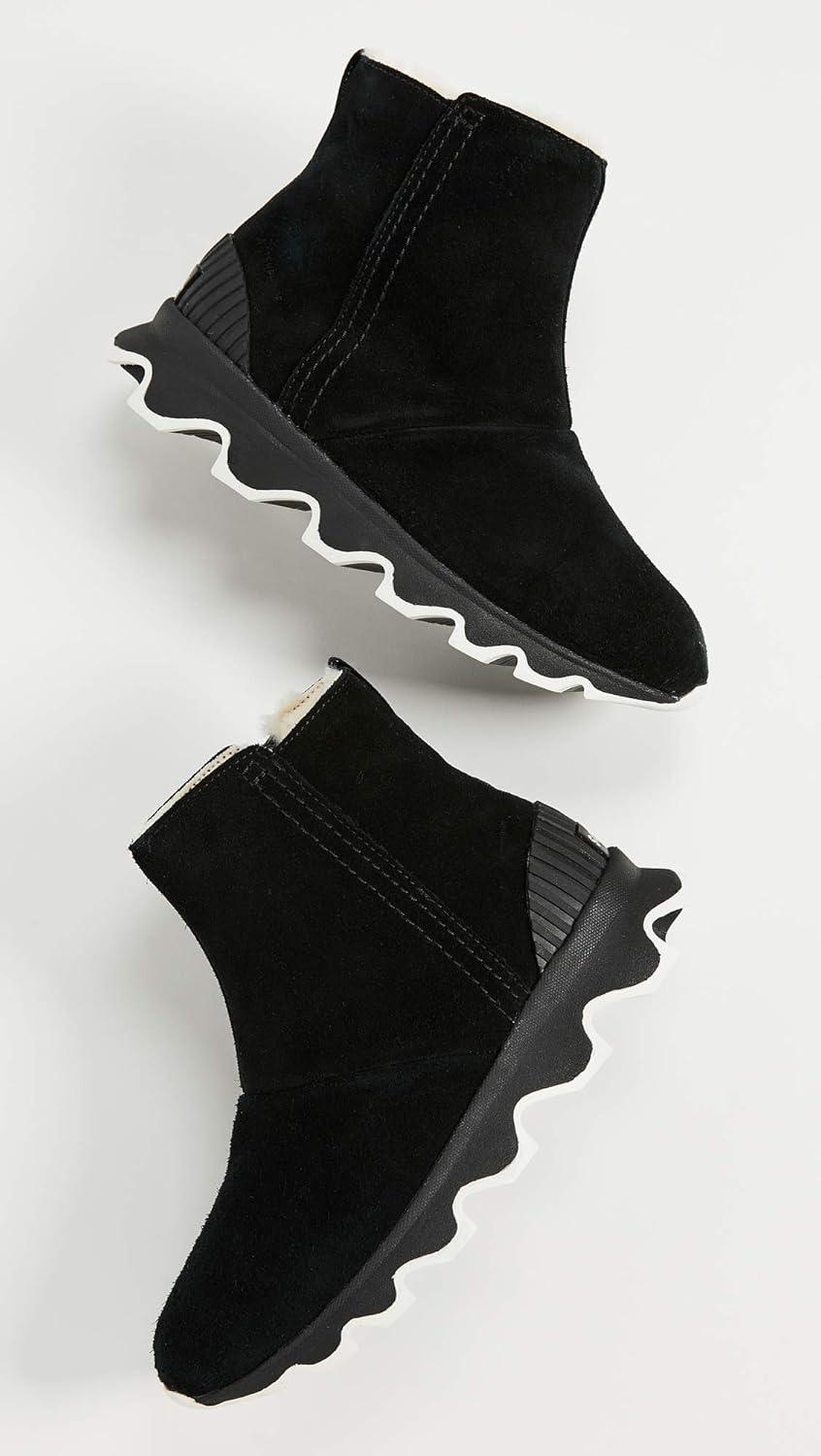 imageSorel Womens Kinetic Impact Waterproof Short BootBlackSea Salt