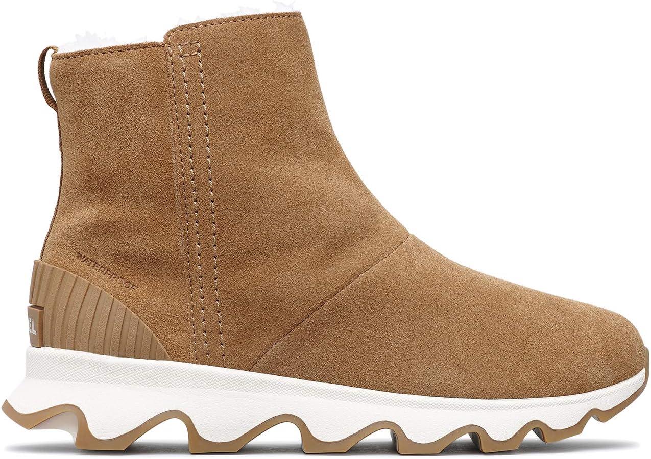 imageSorel Womens Kinetic Impact Waterproof Short BootBrown Camel Brown Natural