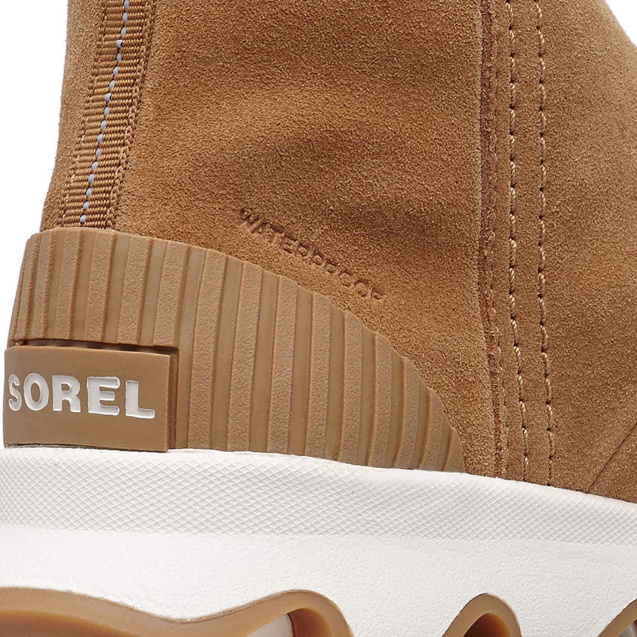 imageSorel Womens Kinetic Impact Waterproof Short BootBrown Camel Brown Natural