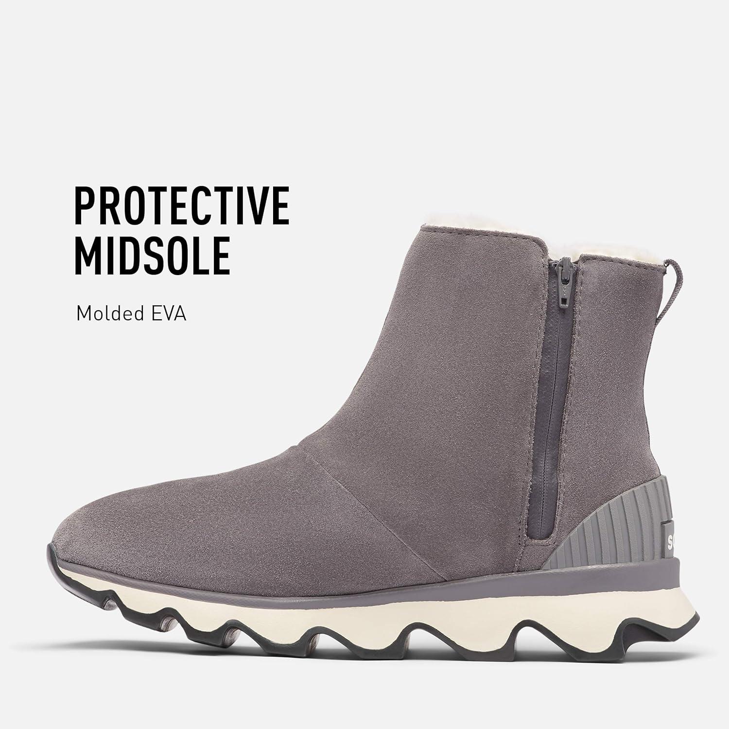 imageSorel Womens Kinetic Impact Waterproof Short BootQuarry