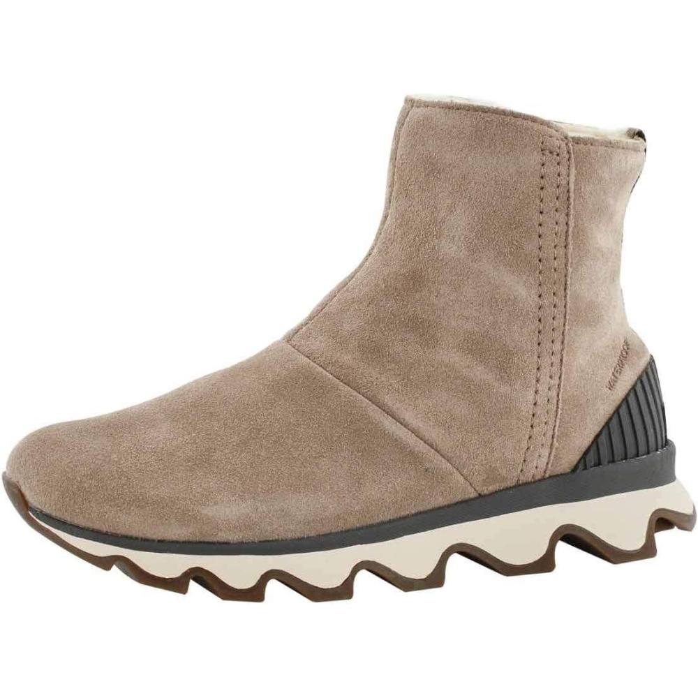 imageSorel Womens Kinetic Impact Waterproof Short BootBrown Ash Brown