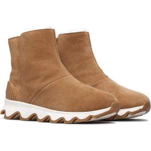 Sorel Women’s Kinetic Impact Waterproof Short Boot(Brown Camel Brown Natural)