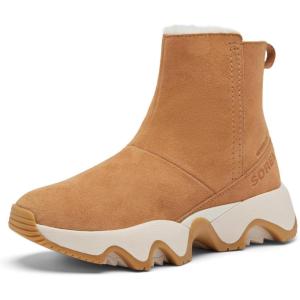 Sorel Women’s Kinetic Impact Waterproof Short Boot(Tawny Buff/Gum 17)