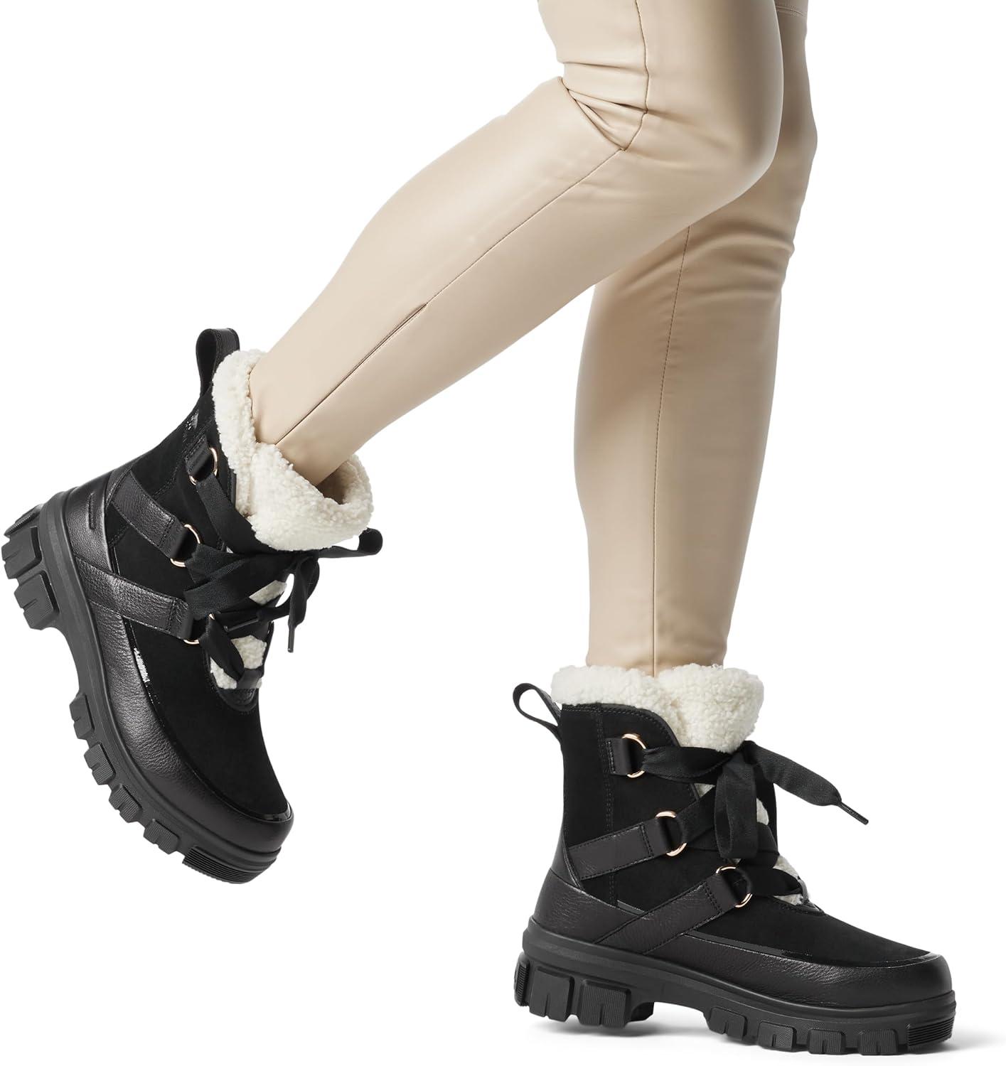 imageSOREL Womens Tivoli V Resort Waterproof BootBlackChalk