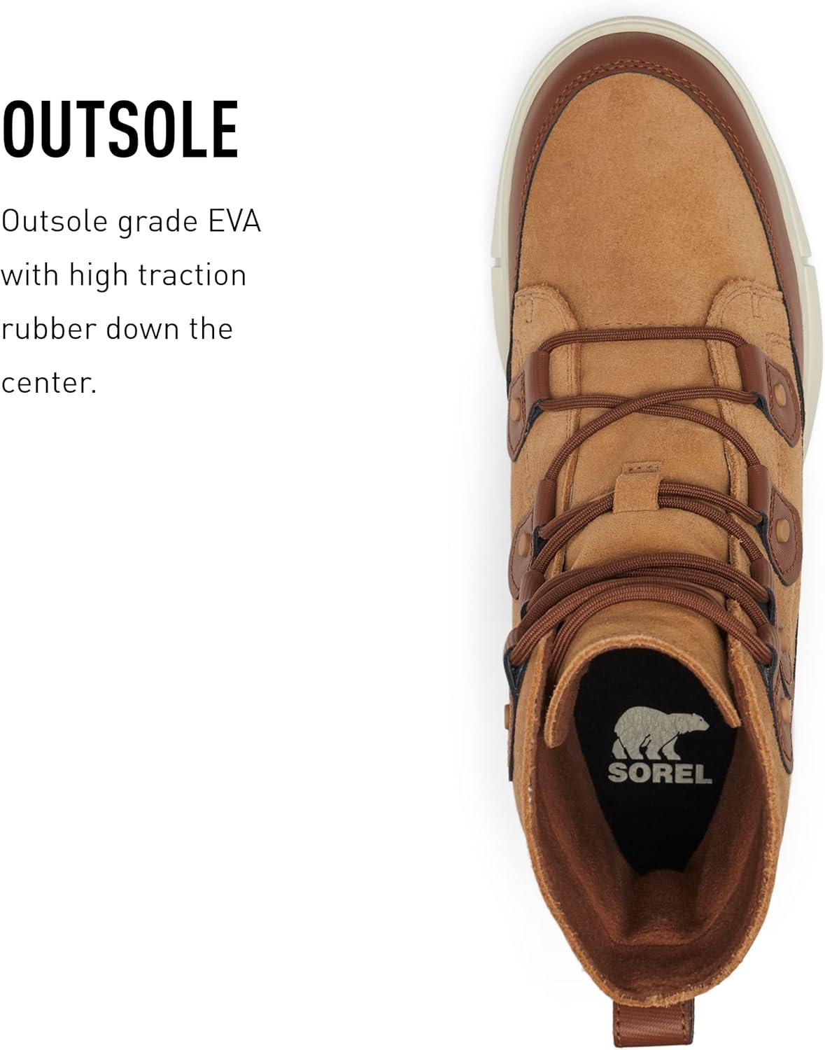 imageSorel Mens Winter BootsWood Tawny Buff