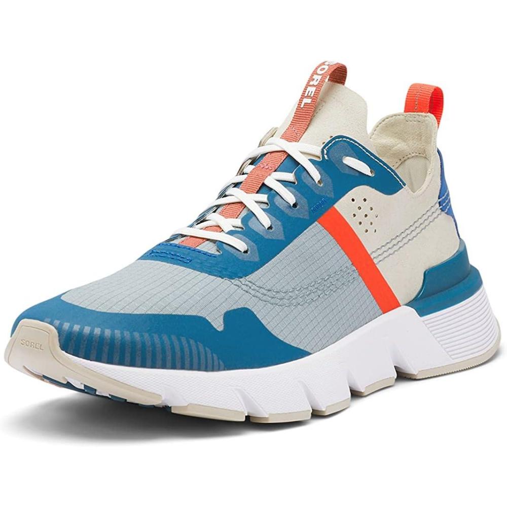 imageSorel Mens Kinetic Rush Ripstop ShoesCinder Grey Phoenix Blue