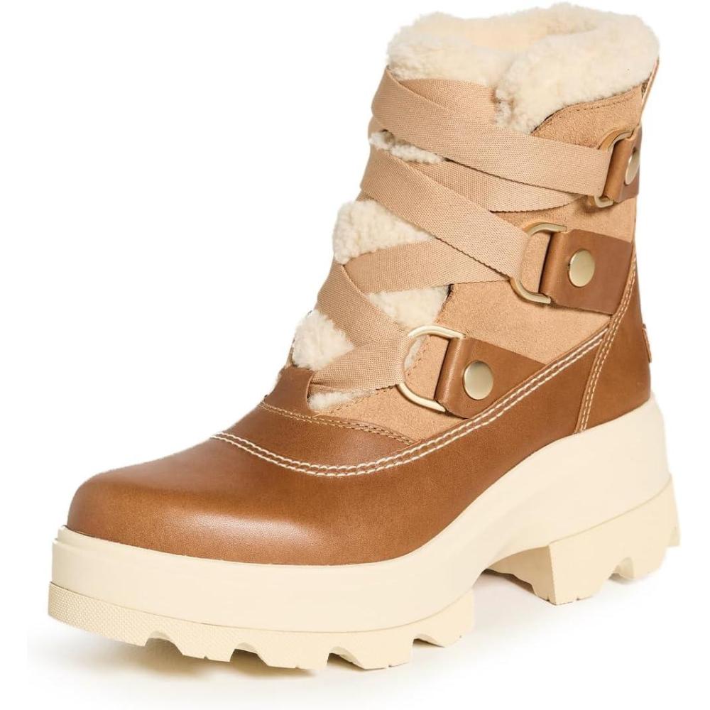 imageSorel Womens Joan Frwd Cozy Boots Waterproof WinterTawny BuffHoney White