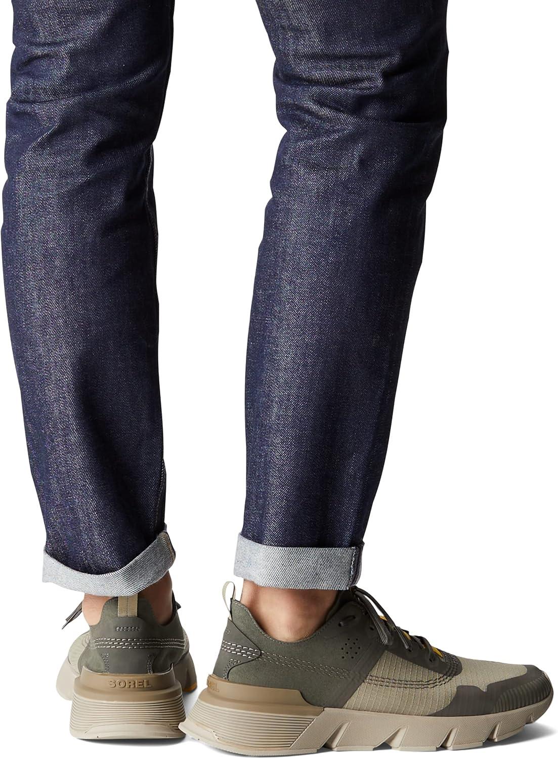 imageSorel Mens Kinetic Rush Ripstop SneakerAlpine Tundra Silver Sage