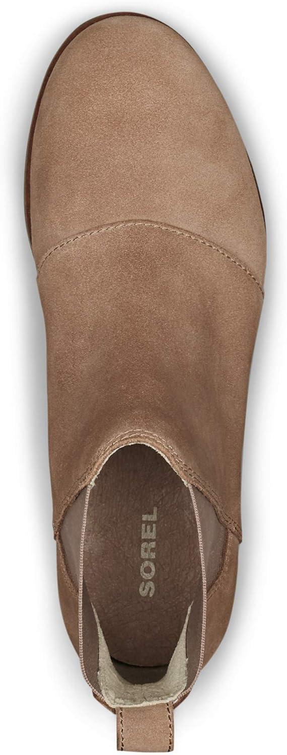 imageSorel Womens Harlow Chelsea Rain Boot Waterproof Leather Ankle BootiesAsh Brown