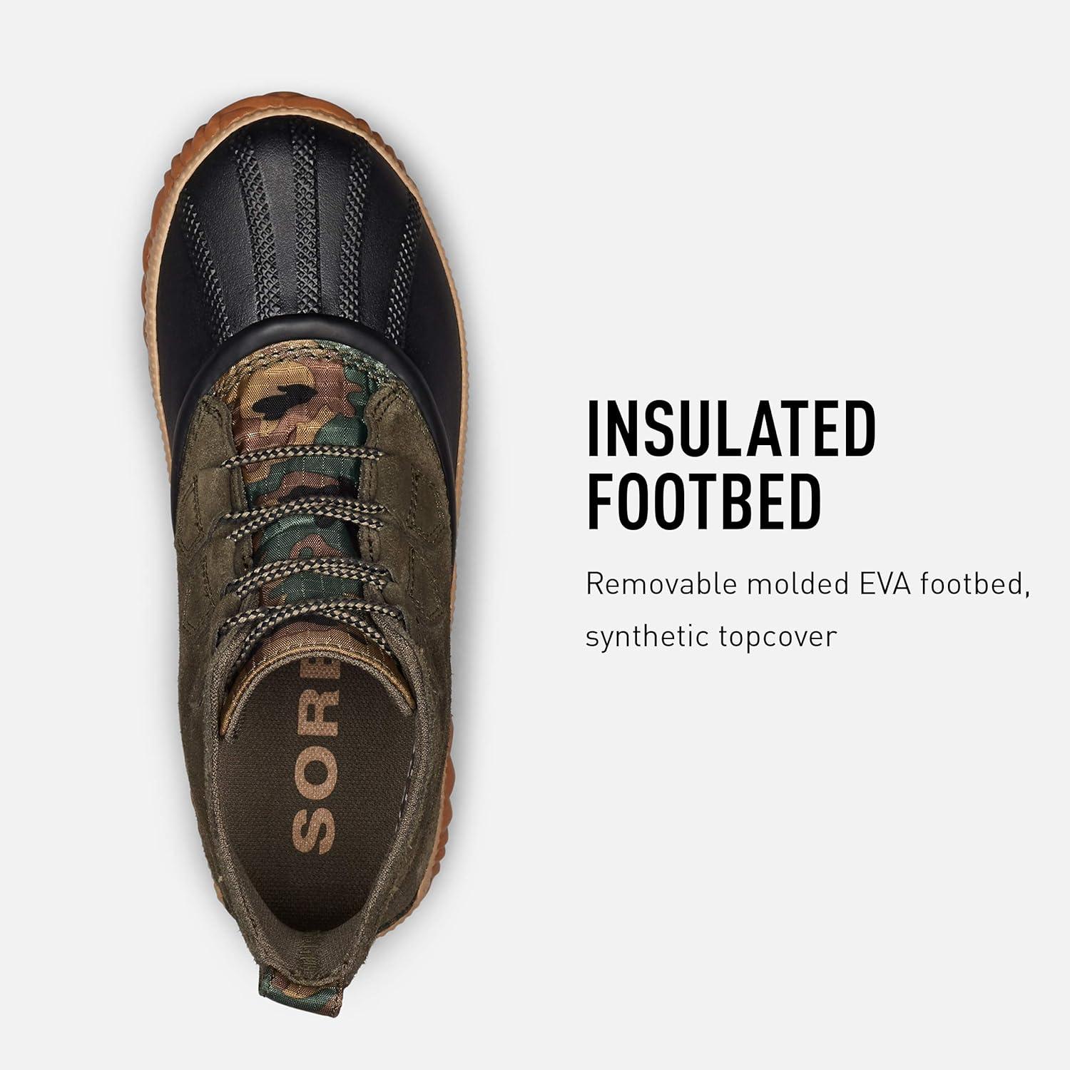 imageSorel Womens Out N About Plus Light Rain and Heavy Rain Waterproof Alpine Tundra Size 6