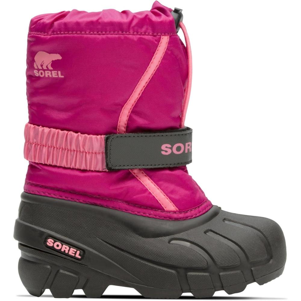 imageSOREL Childrens Flurry Boot  Deep Blush Tropic Pink  11