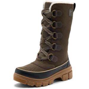 SOREL Women’s Tivoli V Tall Waterproof Boot(Major/Black)