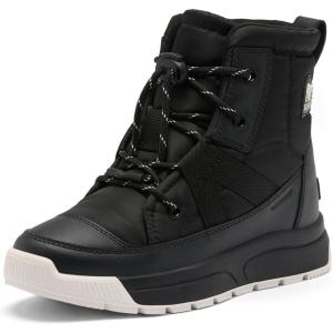 Sorel unisex-child Whitney III Mid Waterproof(Black/Black)