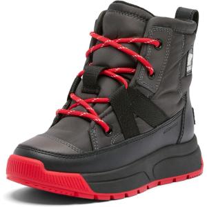 Sorel unisex-child Whitney III Mid Waterproof(Jet/Black)