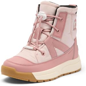 Sorel unisex-child Whitney III Mid Waterproof(Pink Salt/Eraser Pink)