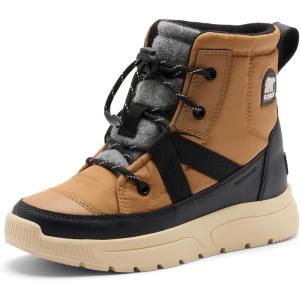 Sorel unisex-child Whitney III Mid Waterproof(Tawny Buff/Bleached Ceramic)