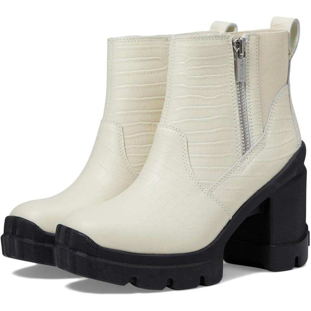 imageSorel Womens Caribou X Heel Chelsea PlatformChalkBlack