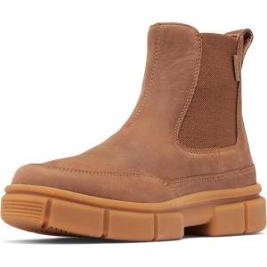 SOREL Women’s Explorer STRT Chelsea Boot(Velvet Tan/Gum 2)